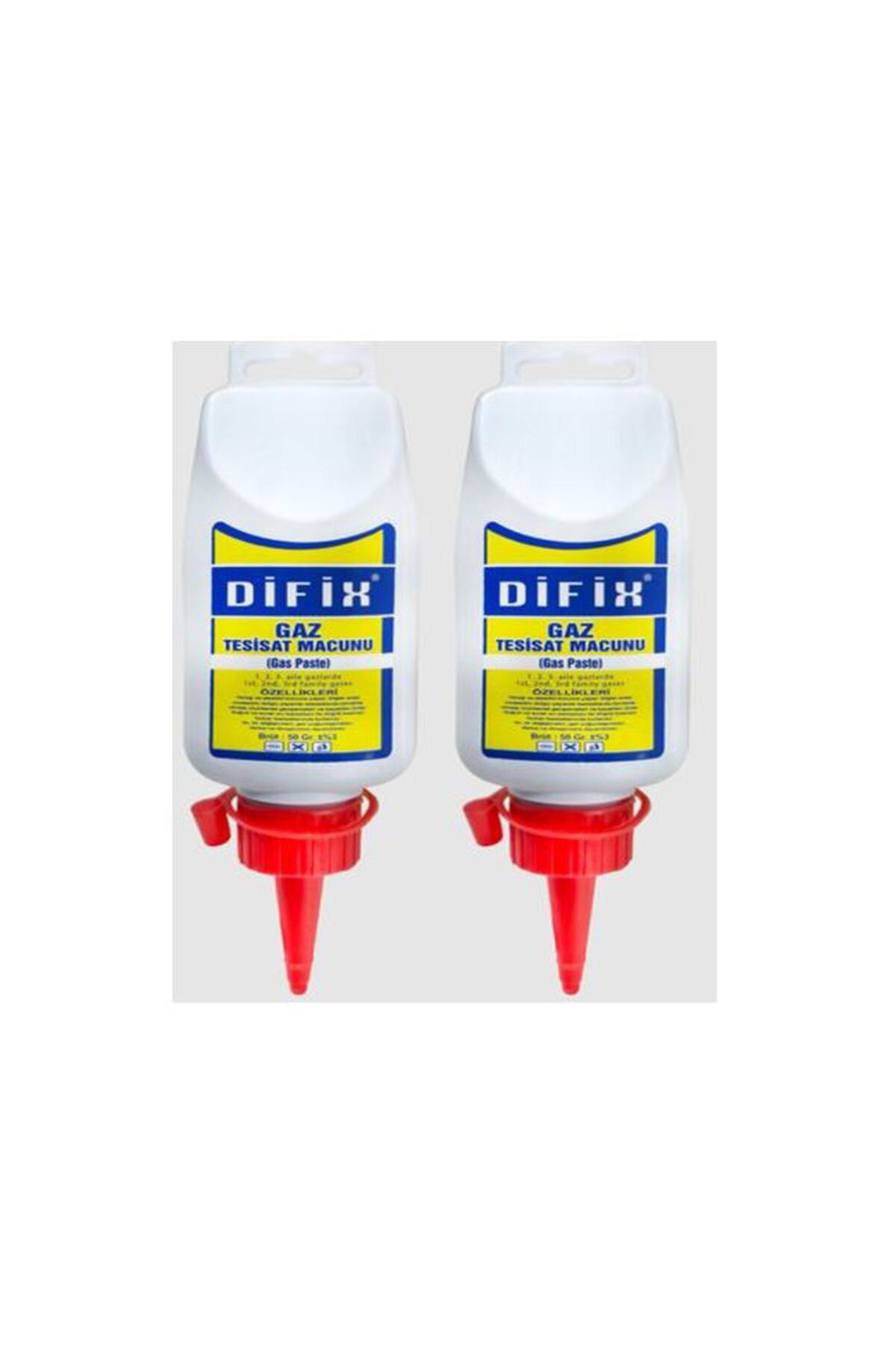 DİFİX DOĞALGAZ MACUNU TÜP 50 GR 2 ADET