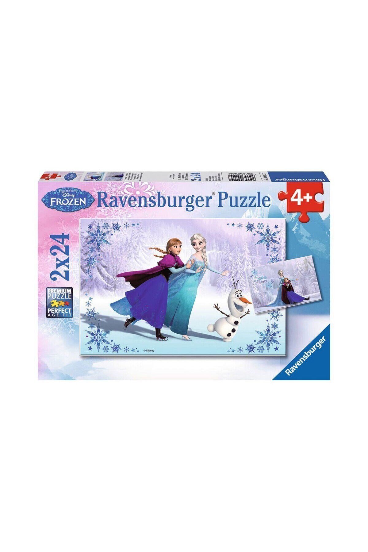 swilex 91157 Frozen II Sisters Forever 2x24 parça Ravensburger Puzzle