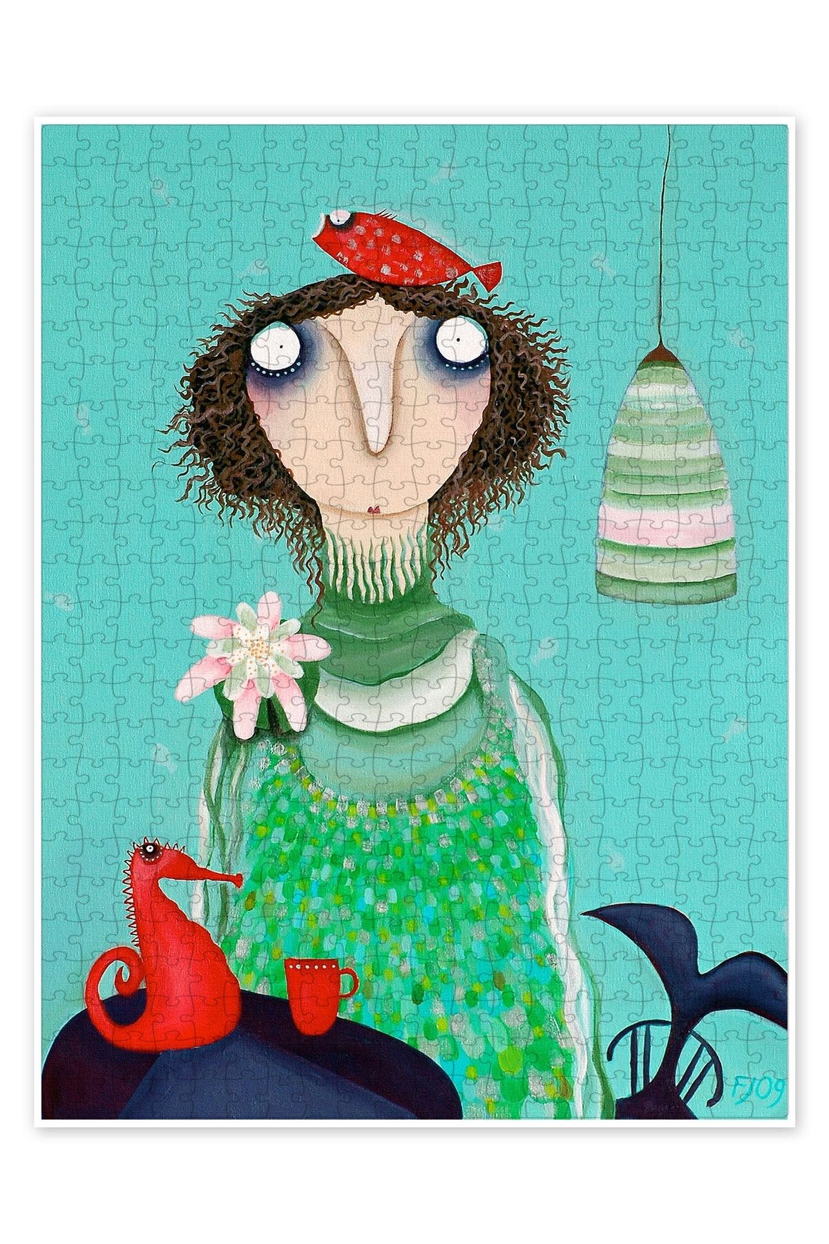 Jeronkarji Denizkızı Felicitas Orana Kutluyor 500 Parça Puzzle Yapboz Mutfak Temalı Yetişkinler için