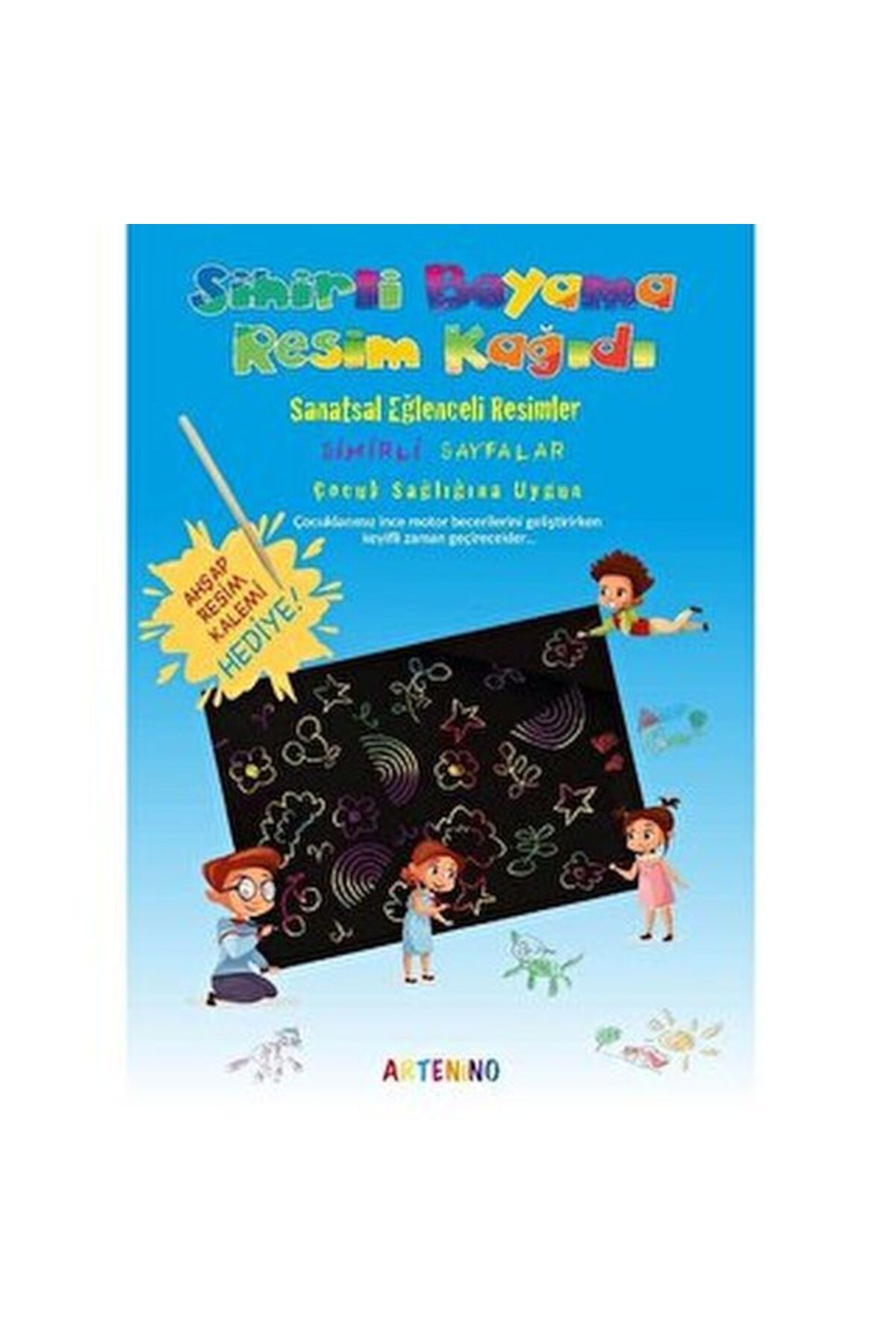 Destek Yayınları Sihirli Boyama Kağıdı