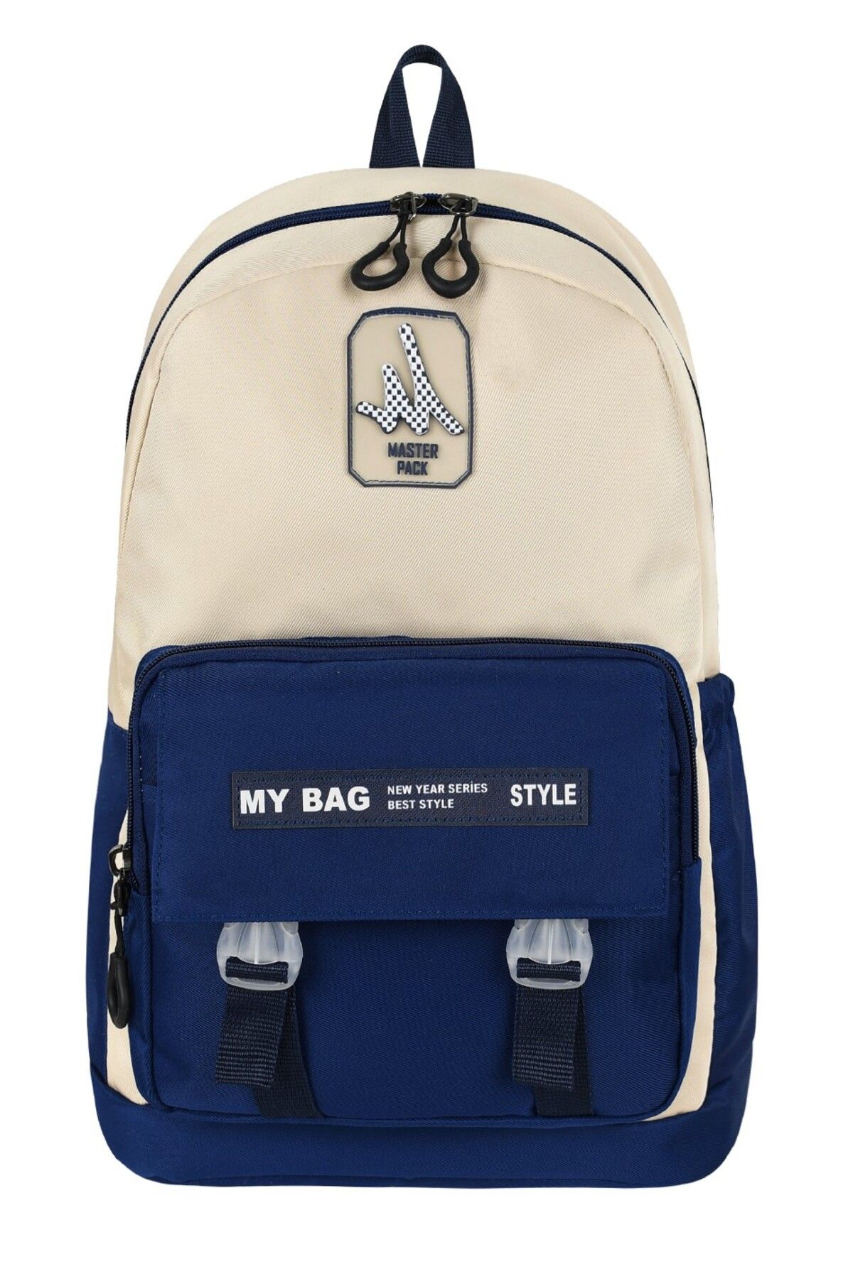 ms mixxstore Saten Su İtici Kumaş Unisex Büyük Boy Laptop ve Sırt Çantası