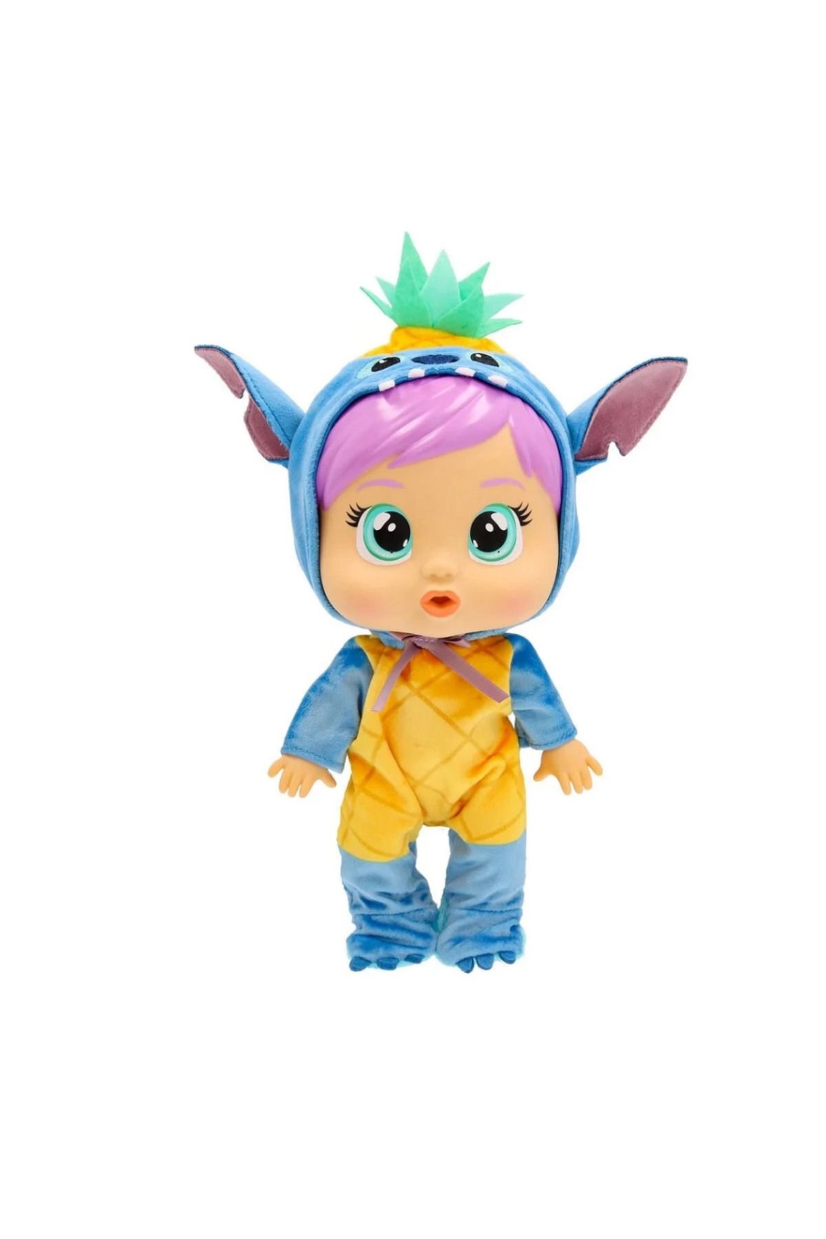 NW NessiWorld Nessiworld Cry Babies Love and Care Stitch Kostümlü Bebek