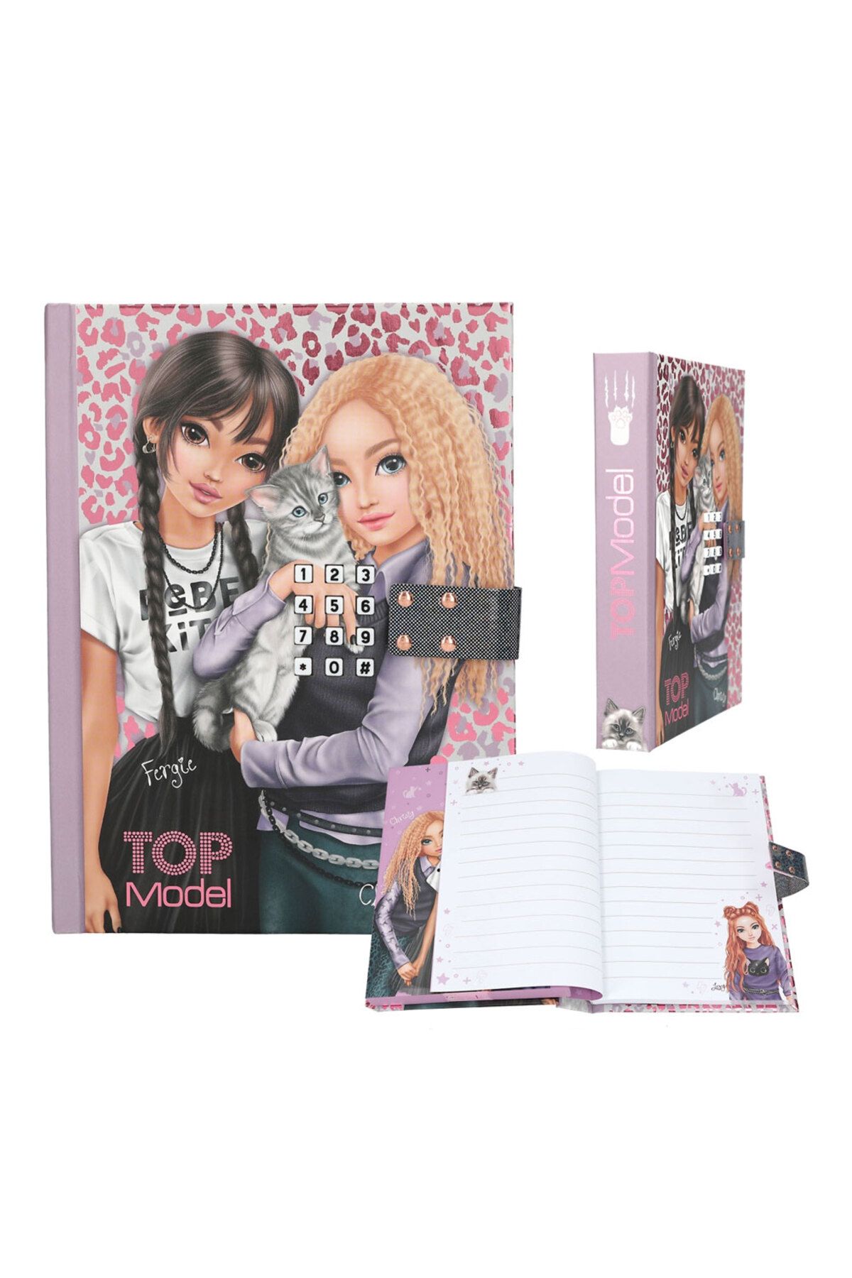 Top Model Şifreli Sesli Günlük Rebel 13230