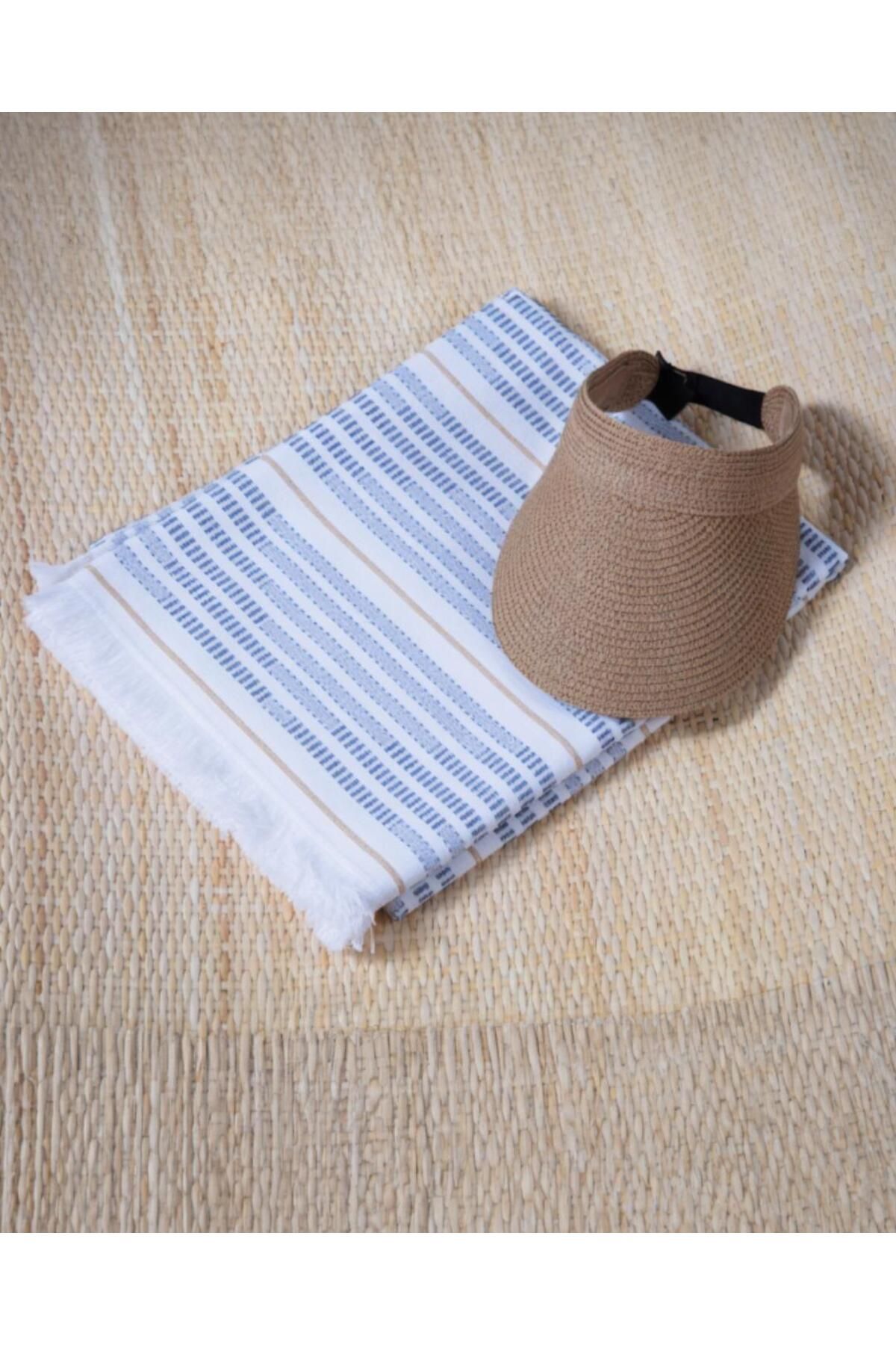 Home Calypso Ecru Plaj Havlusu