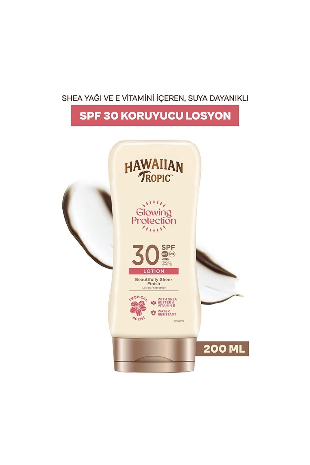 Hawaiian Tropic Işıltılı Koruma Ve Bronzluk Güneş Losyonu 30 SPF 180ml.