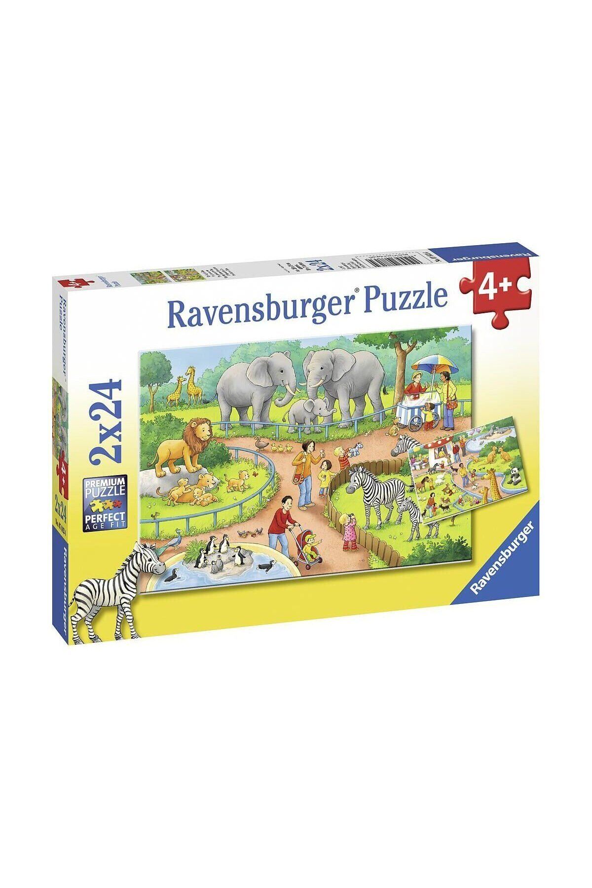 swilex 78134 Hayvanat Bahçesi 2x24 parça Ravensburger Puzzle