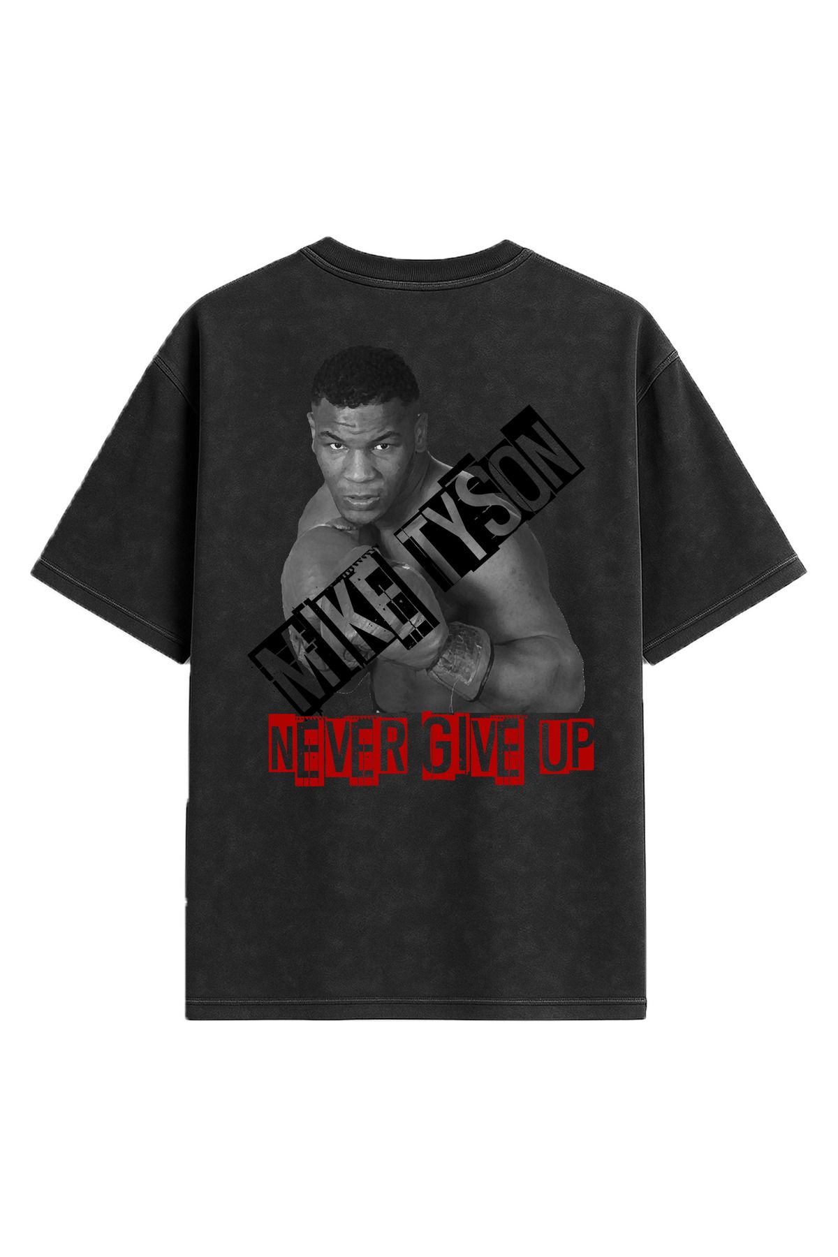 Vigor Wear MIke TYSON Baskılı Oversize Erkek T-shirt