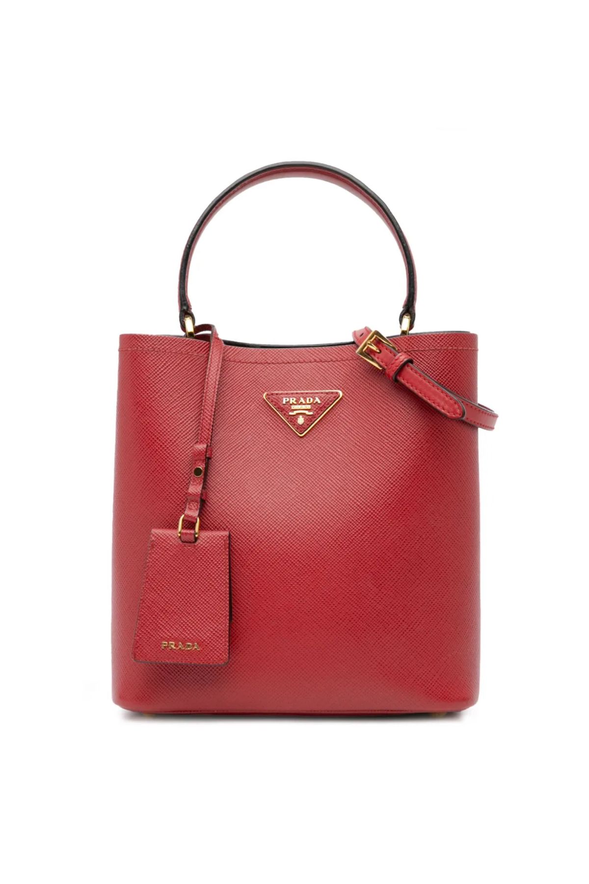 Prada Sport Komle Deri El ve Omuz Çantası