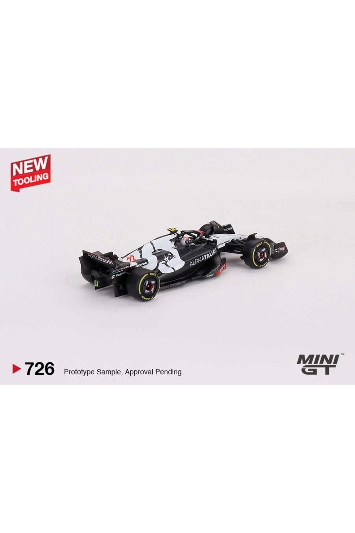 mini gt-1/64 Alpha Tauri At04 # 22 Tsunoda 2023 F1 2023 Australian Gp. 3