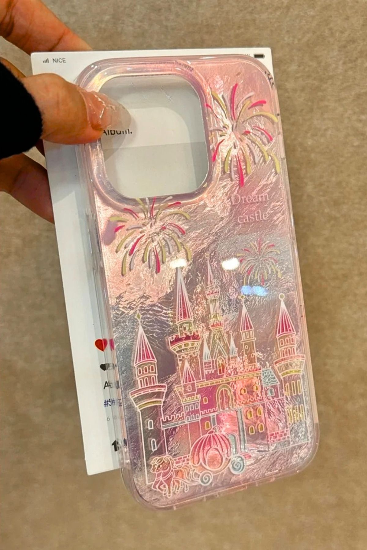 EWEC iPhone 13/14 Şirin Ins Style Modern Premium Telefon Kılıfı