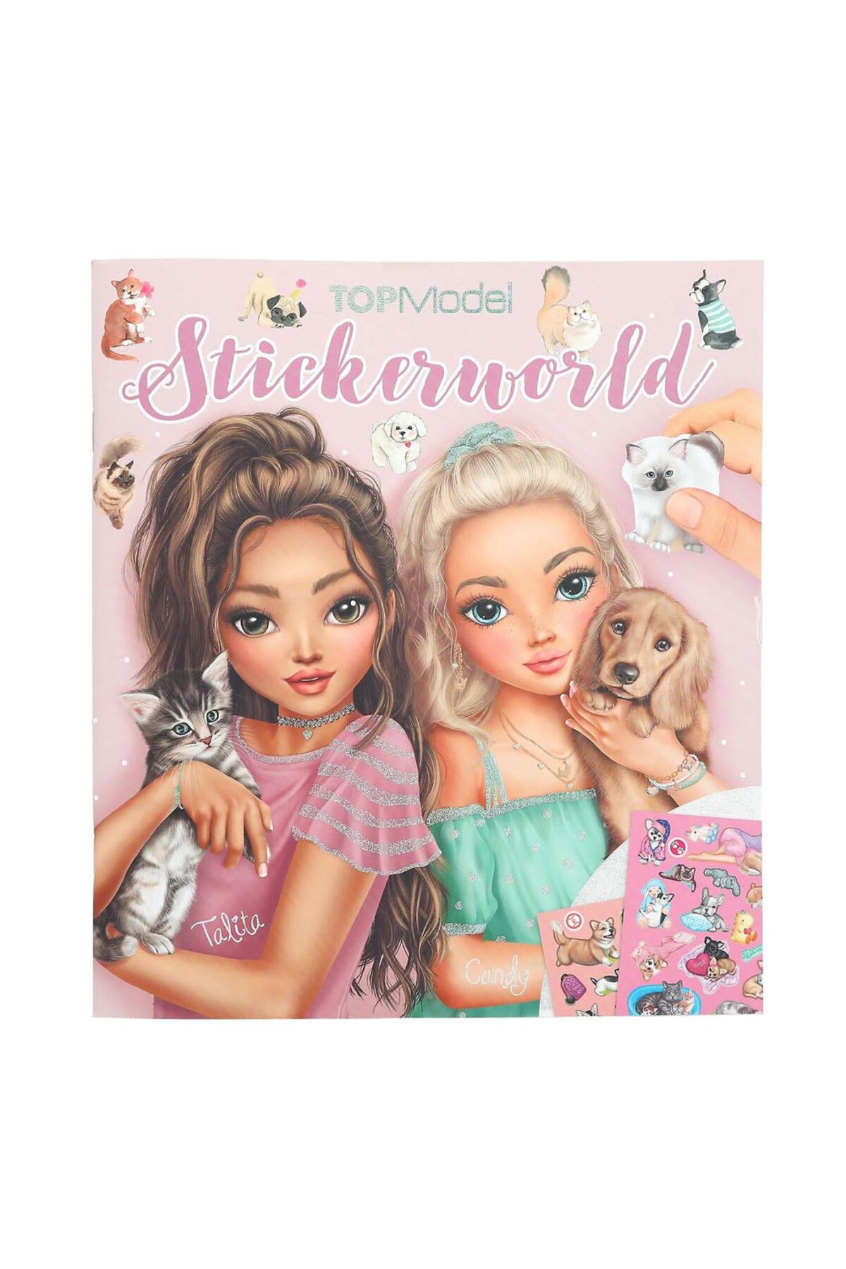 Top Model Kitty ve Doggy Çıkartma Kitabı 12706