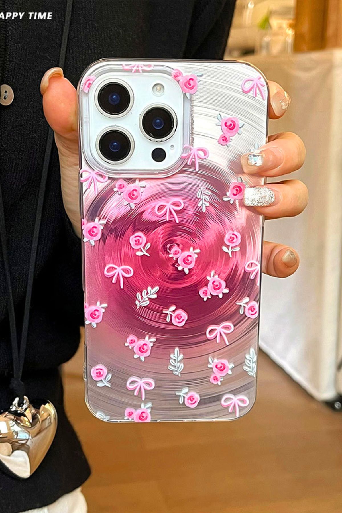 EWEC iPhone 13/14 Şirin Ins Style Modern Premium Telefon Kılıfı