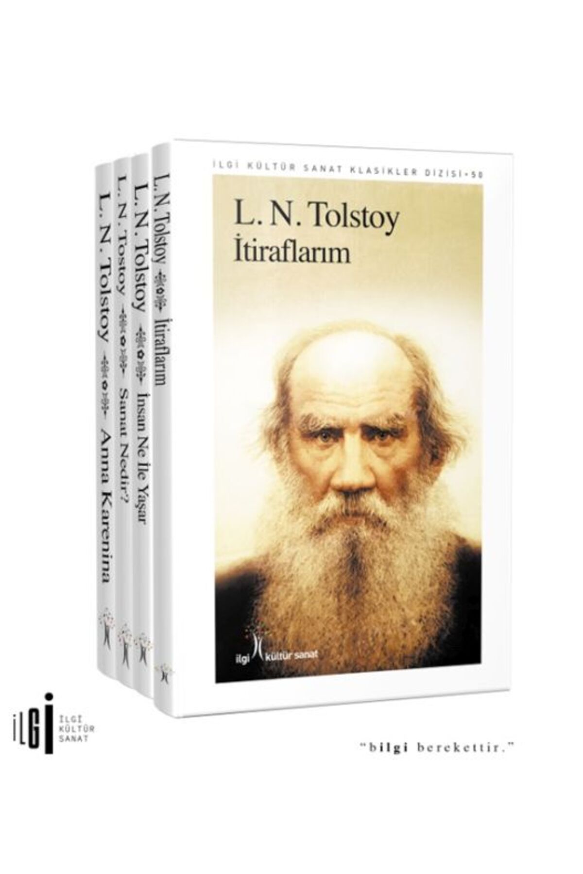 İlgi Kültür Sanat Yayıncılık Tolstoy Set ( 4 Kitap)