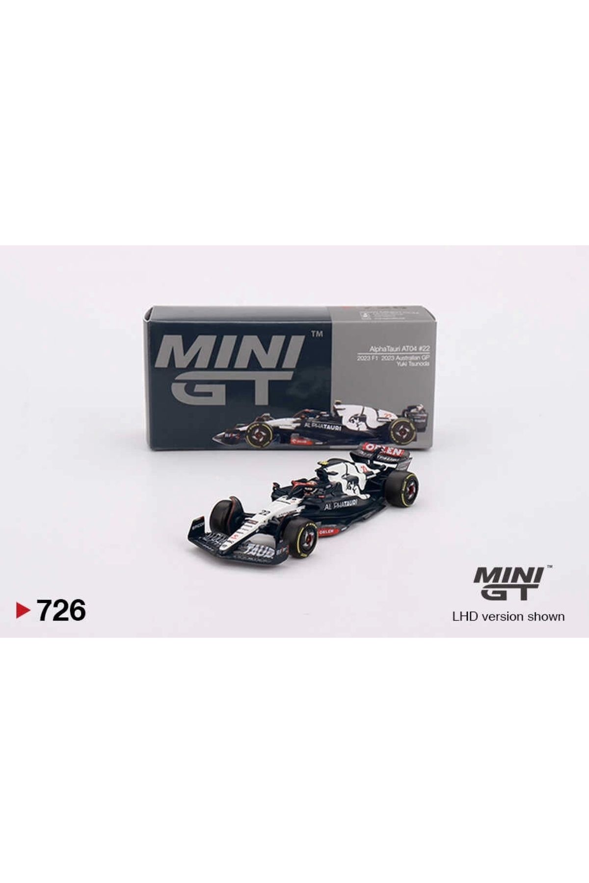mini gt 1/64 AlphaTauri AT04 #22 Tsunoda 2023 F1 2023 Australian GP