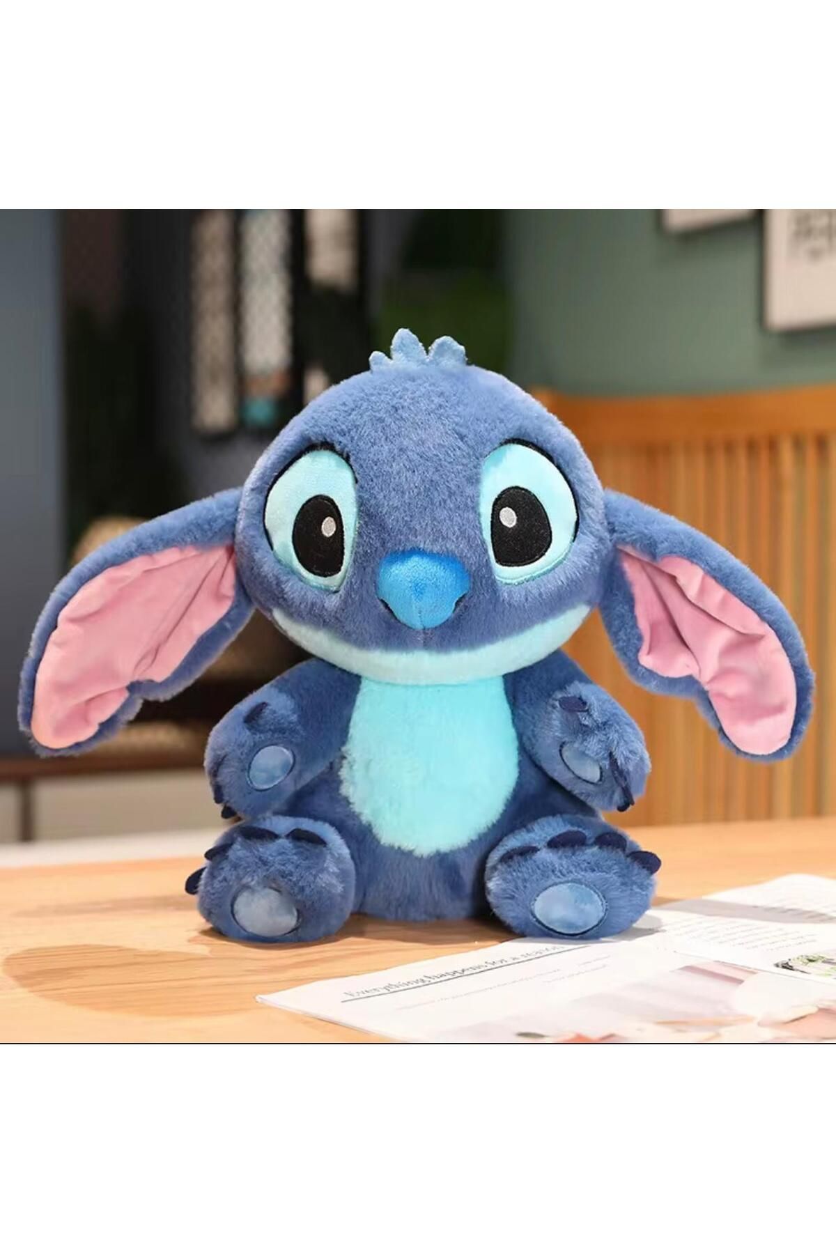 onestophub Stitch Peluş Oyuncak 35 Cm Peluş Oyuncak Yumoş Uyku Arkadaşı Stitch Peluş Oyuncak Stich
