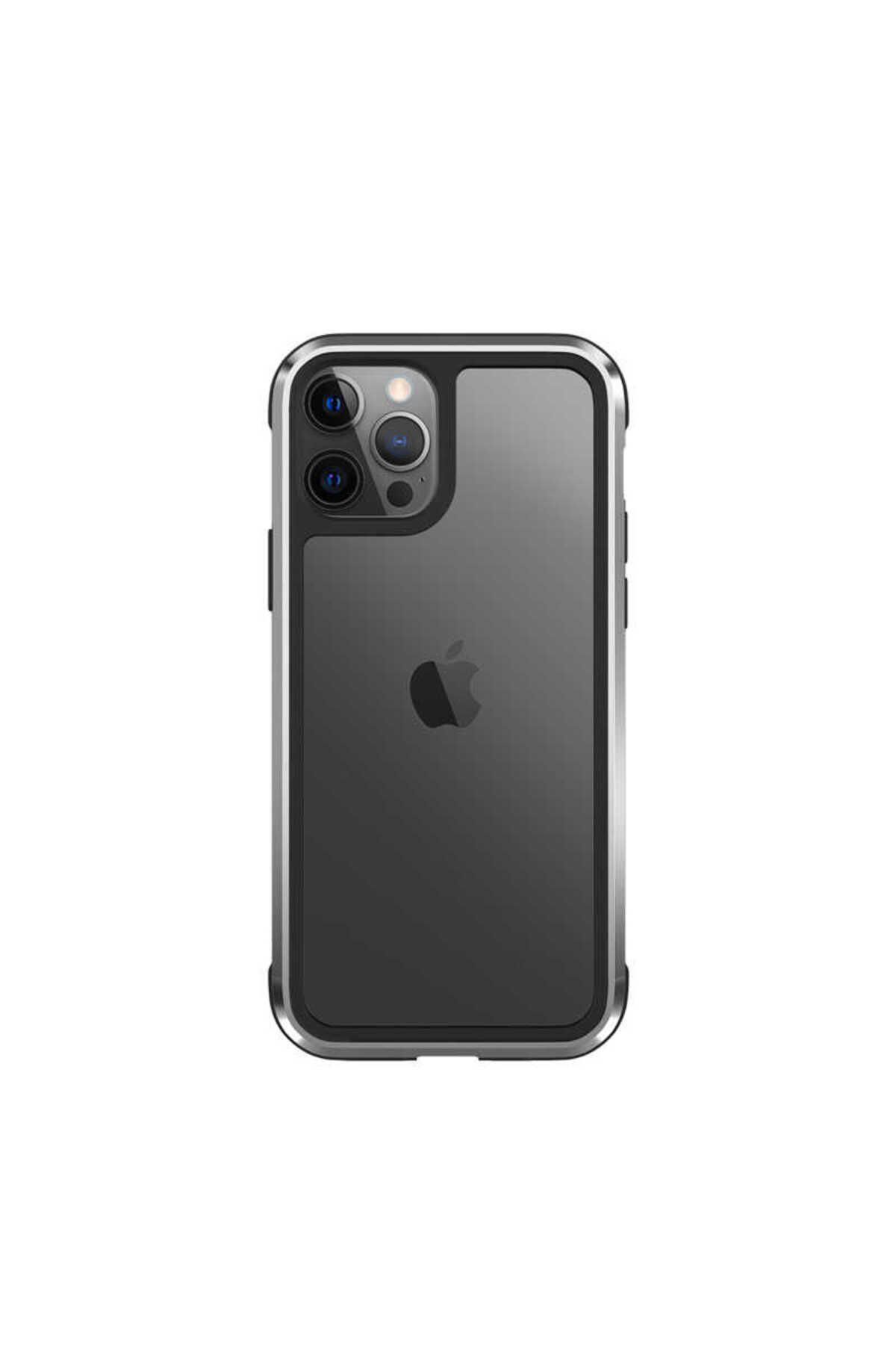 Cepustik Telefon Aksesuarları iPhone 11 Pro Kılıf Köşeleri Korumalı Arkası Şeffaf Kenarları Renkli Kılıf