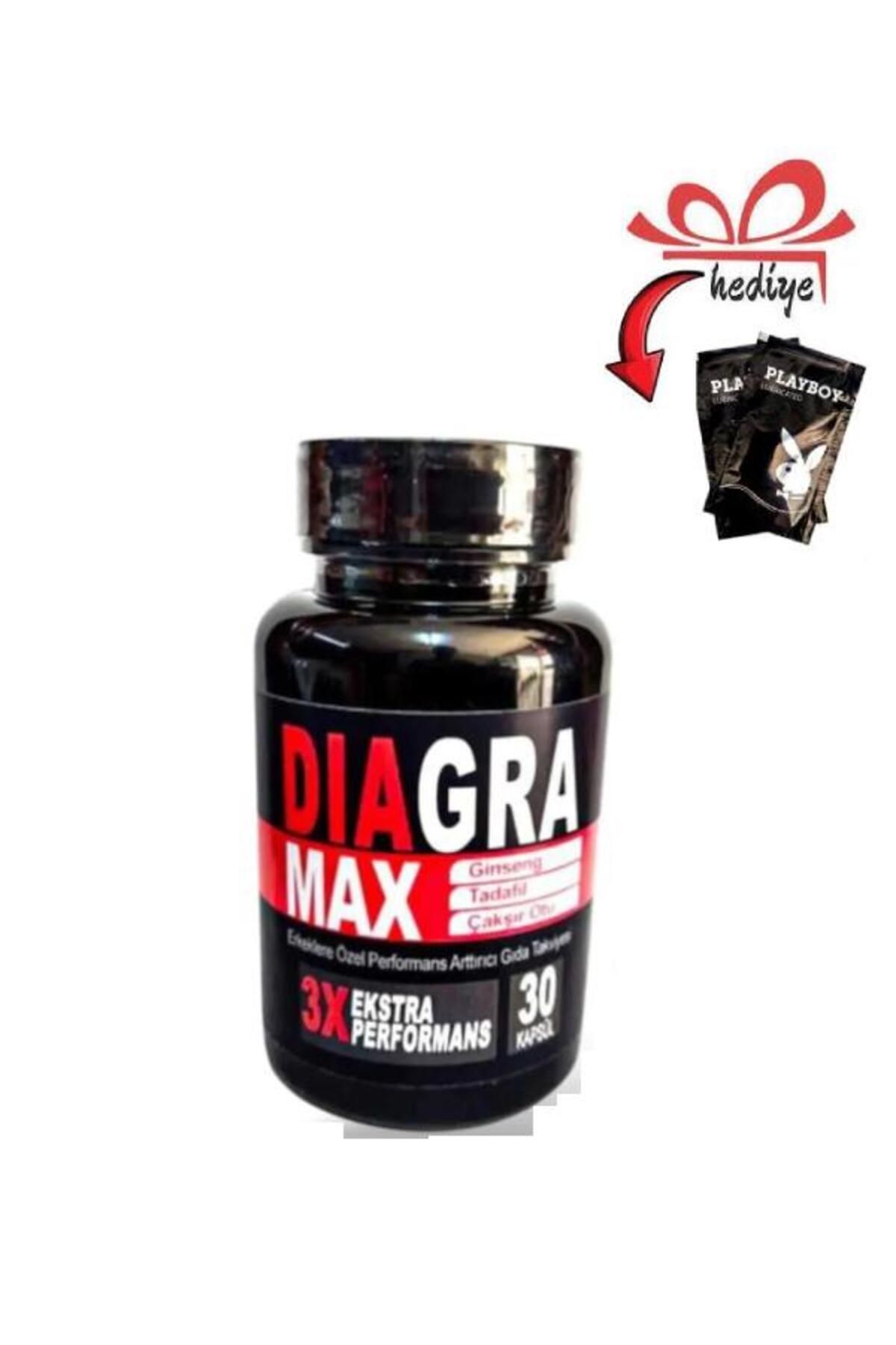 Dolce Diagra Max 3X Ekstra Performans Destekleyici Gıda Takviyesi 30'lu + Kayganlaştırıcı Jelle