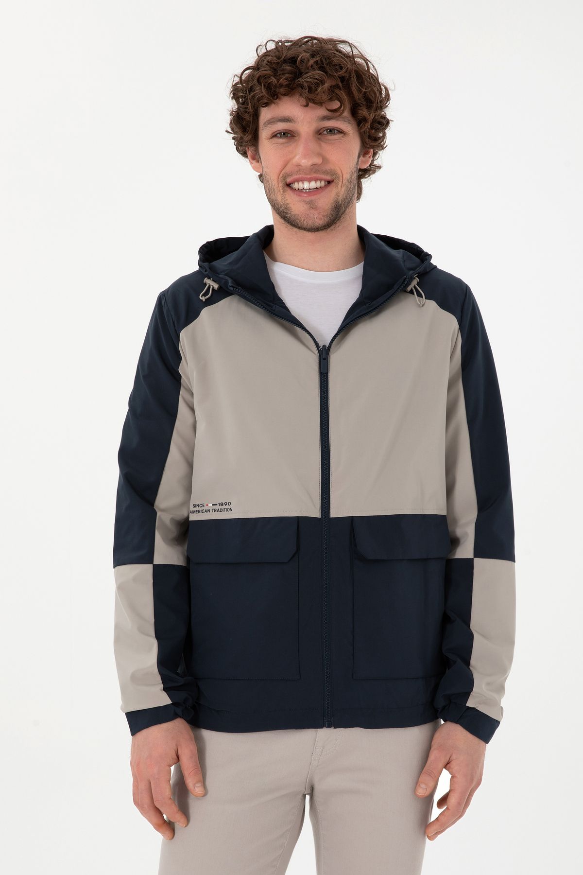 U.S. Polo Assn. Erkek Lacivert Mont 50299404-VR033