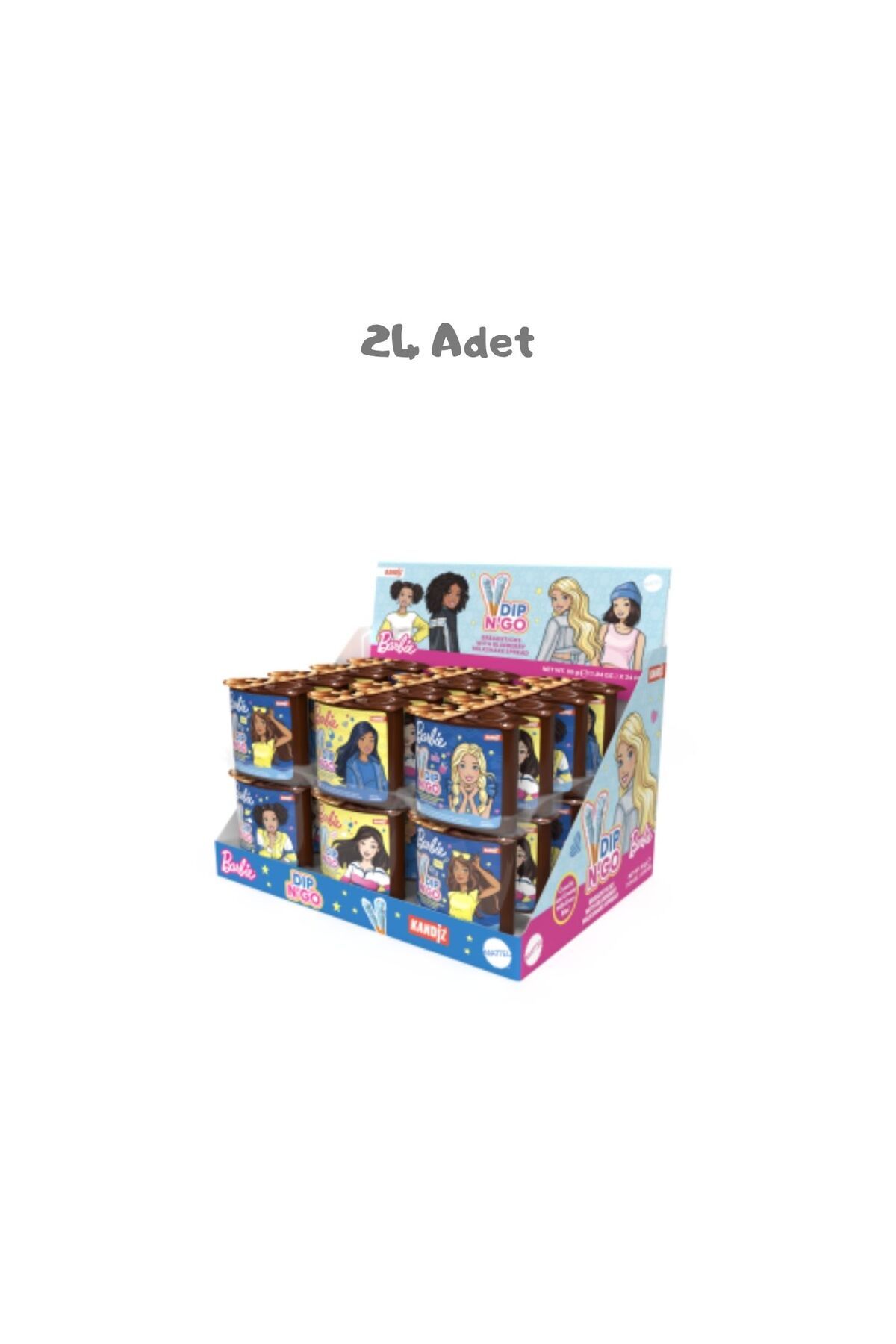 Barbie Dipn Go Blueberry Milkshake 55g 24 Adet