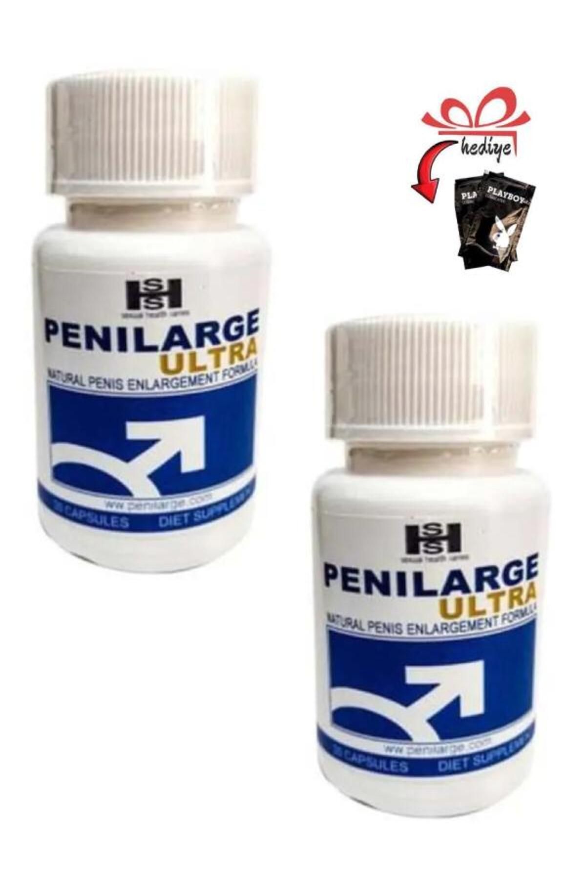 Dolce Penilarge Ultra Erkekler İçin Performansı Etki eden Takviye 30'lu x 2 ad.+ Kayganlaştırıcı Jelle
