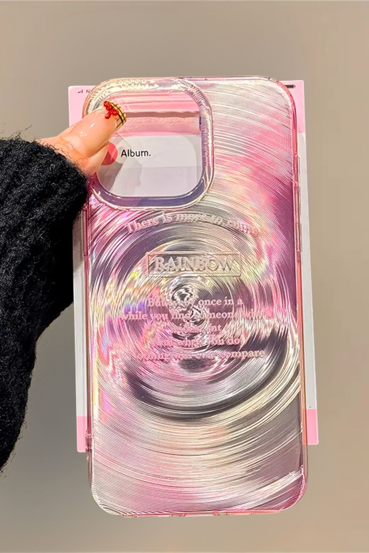 EWEC iPhone 13/14 Şirin Ins Style Modern Premium Telefon Kılıfı