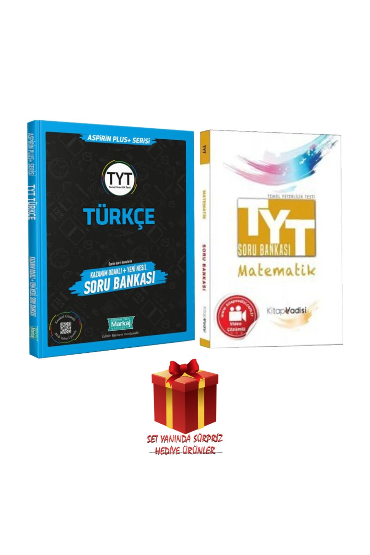 Panem Yayınları Markaj TYT Türkçe Soru Bankası+ Kitap Vadisi TYT Matematik Soru Bankası+ Sürpriz Hediye