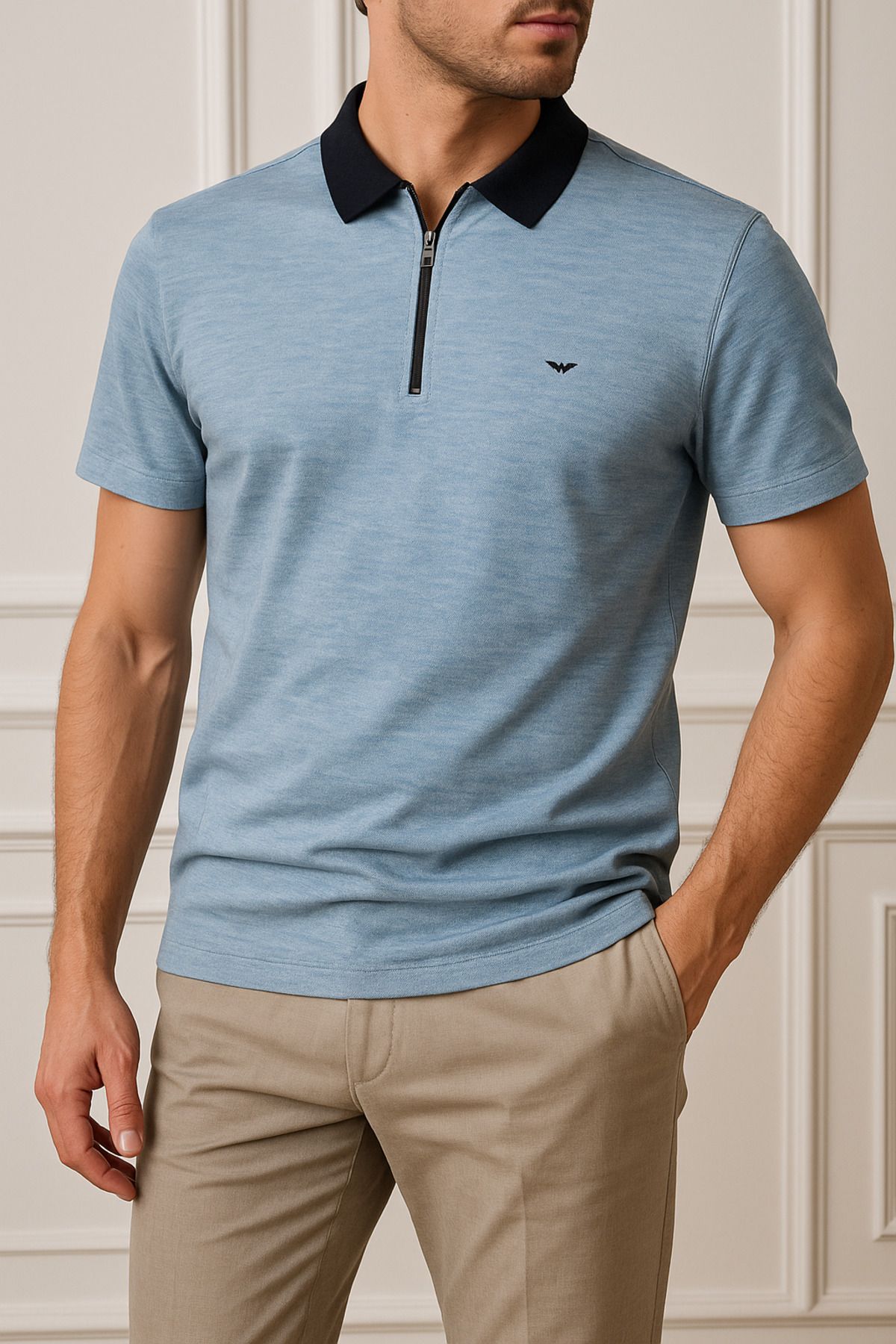 SAVAŞ Polo Yaka Erkek T-Shirt