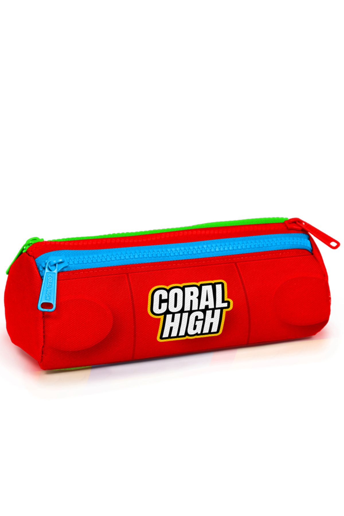 Sms/Yaygan Yaygan 22091 Coral Hıgh Kalem Çantası Üç Bölmeli