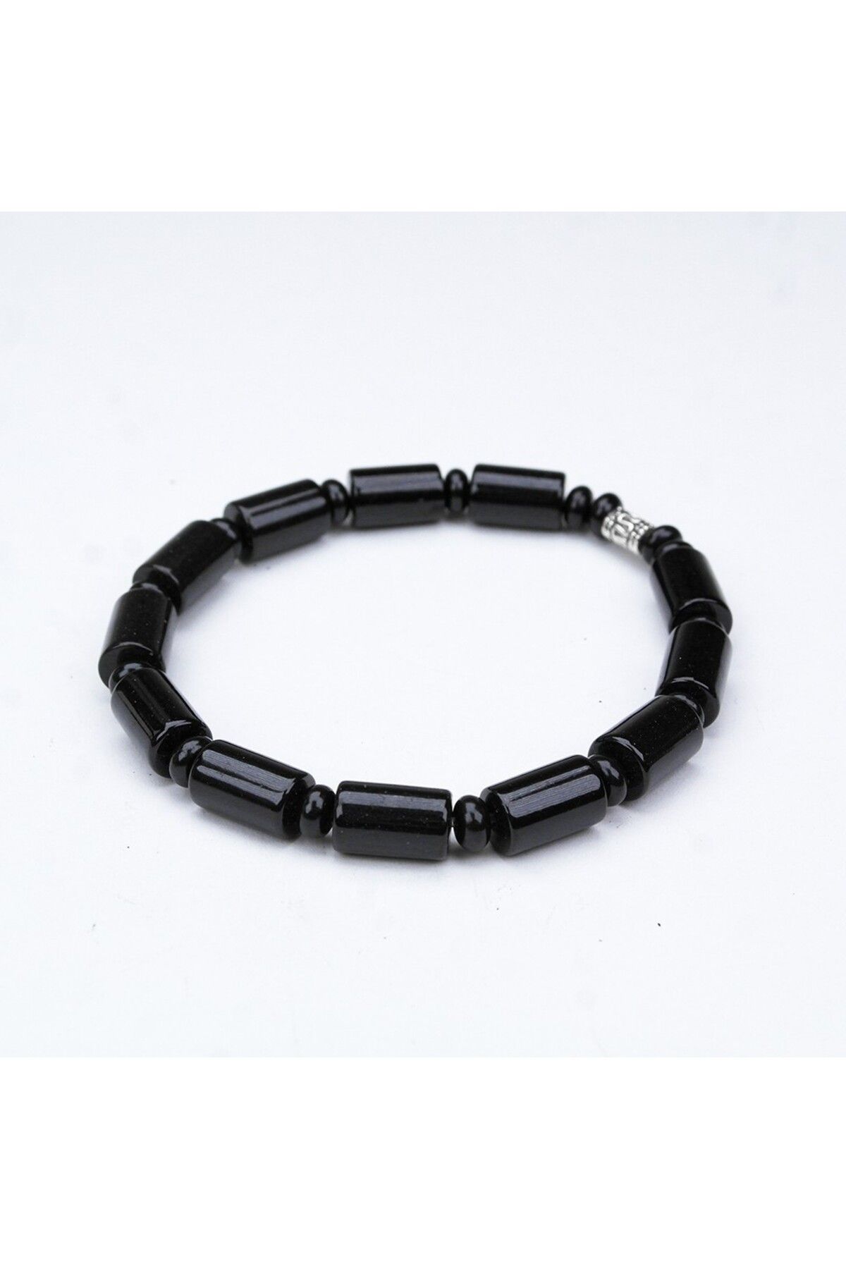 BlackCraft Oltu Taşı Kesme Model Bileklik