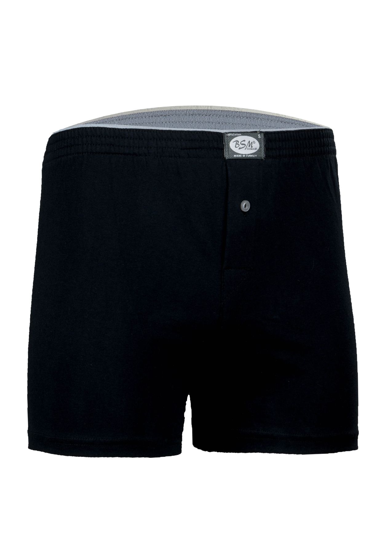 BSM Erkek Kemerli Pamuk Boxer 13404
