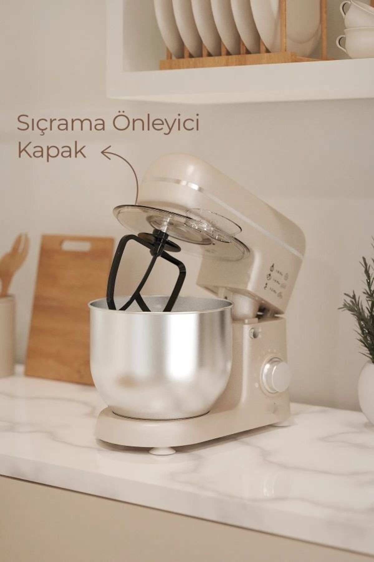 Home 2015 Stand Mikser | 1300W, 5L, Çok Fonksiyonlu Stand Mikser - Mutfak Şefi