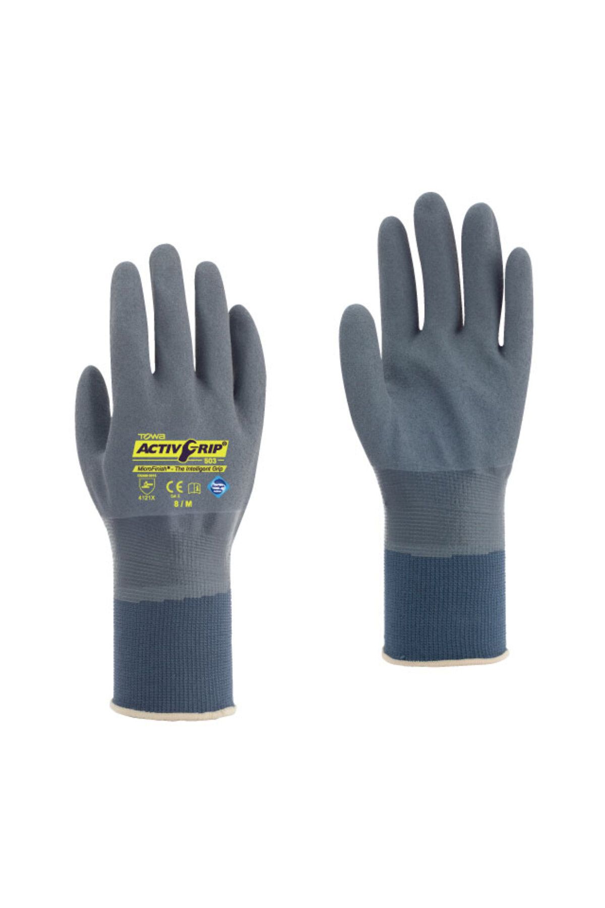 Towa -AG503 ActivGrip™ Nylon Astar Üzerine MicroFinish® Nitril Kaplı İş Eldiveni
