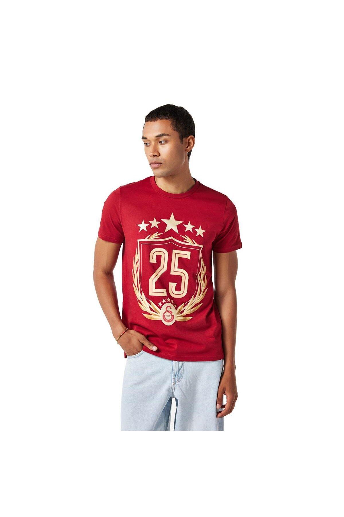 GS Galatasaray 25 Şampiyonluk T-Shirt - E251351-2