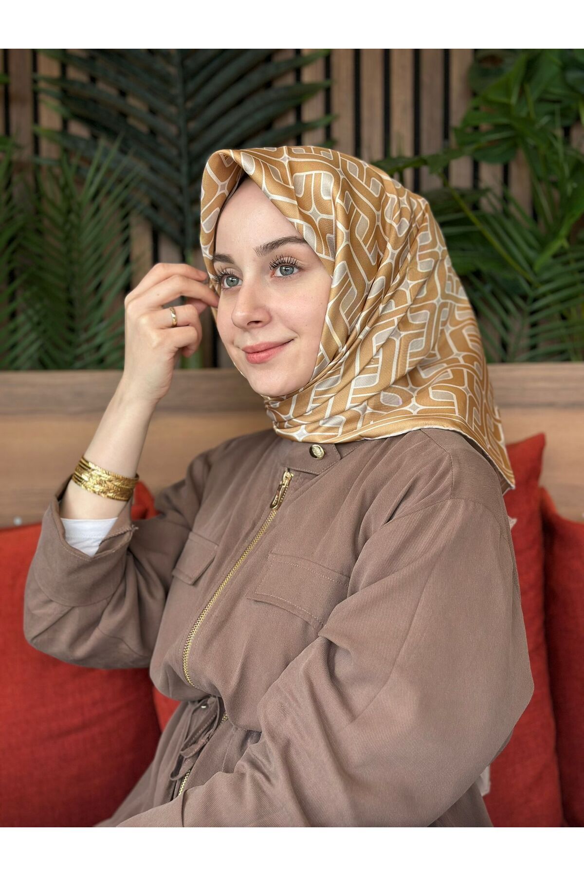 Belli 05 Belli Twill İpek Eşarp 4118D