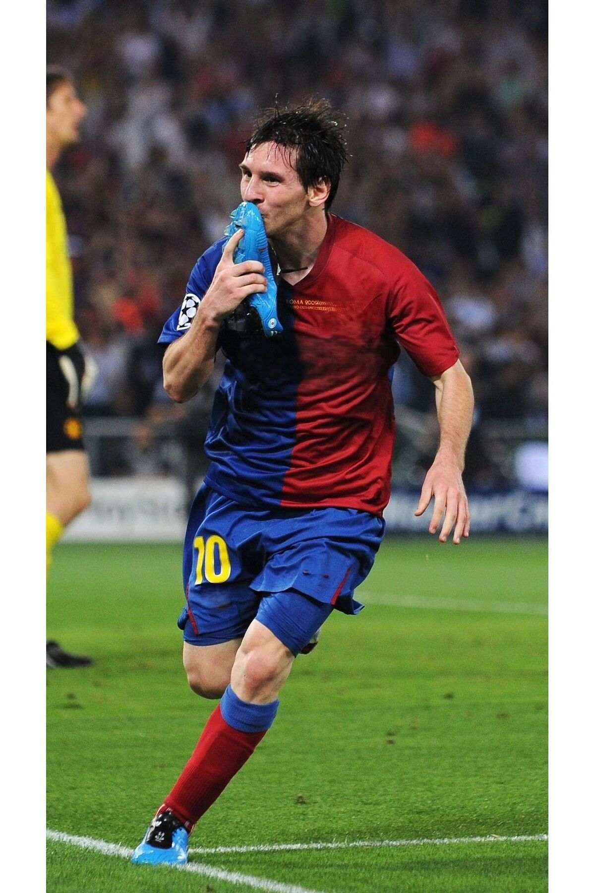 BARBITOS Barcelona Messi 2011 Sezonu Şampiyonlar Ligi Yetişkin Futbol Forması-ZYP04