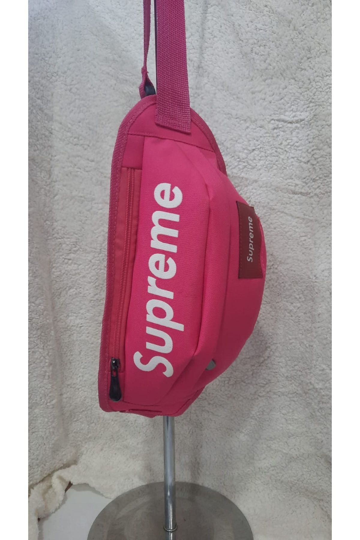 ÇANTA Şık Tek Askılı Çapraz Göğüs ve Omuz Çantası - Pembe