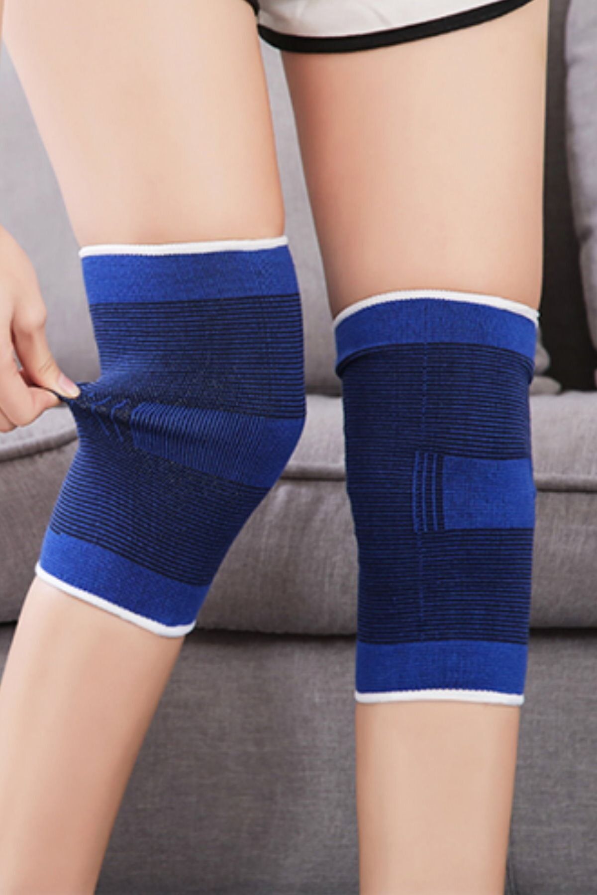 teknotrust Spor Diz Koruma Unisex Nefes Alabilir Bisiklet Elastik Bacak Koruyucu Bandaj Koruyucu Bacak Dizlik