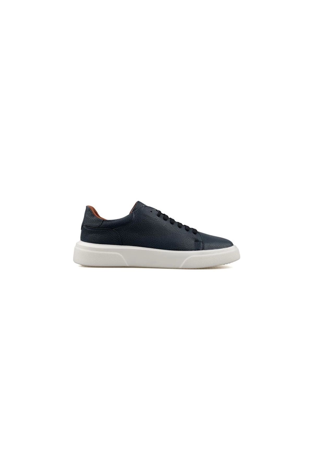 Lufian Tommy Erkek Deri Sneaker Ayakkabı Lacivert 111230280