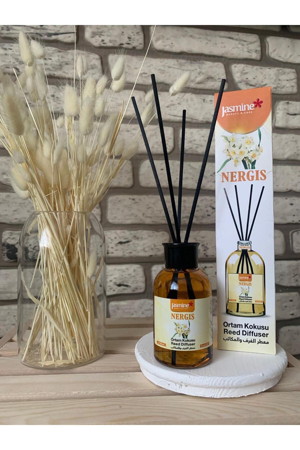Jasmine Ortam Kokusu Bambu Çubuklu