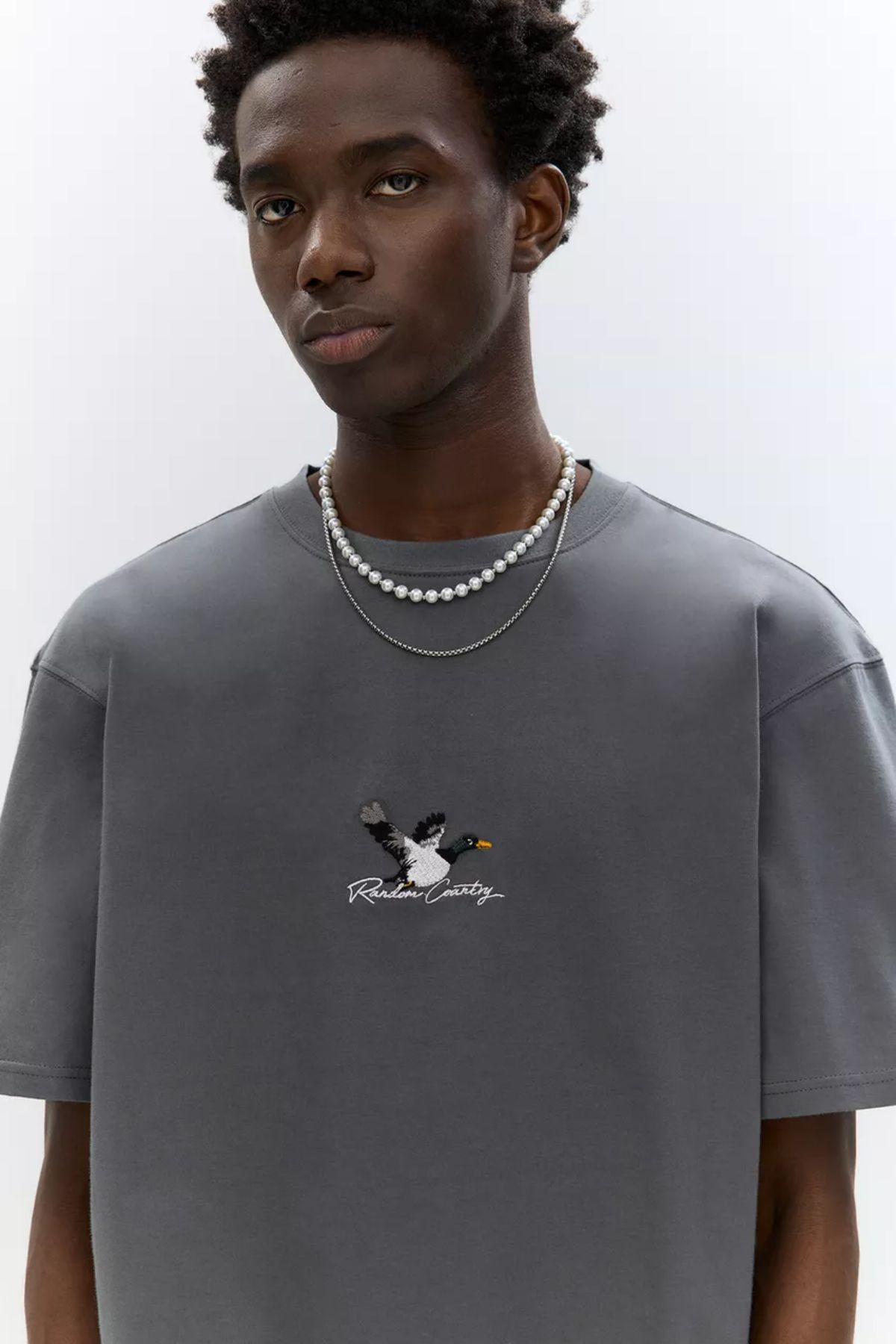 Koklonmoda Büyük Beden Unisex Fly Chıll Baskılı Oversize T-Shirt