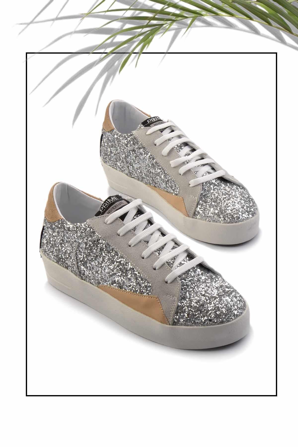 Bambi-Lame Stone Damen-Freizeitschuhe aus echtem Leder K 01102140303 2
