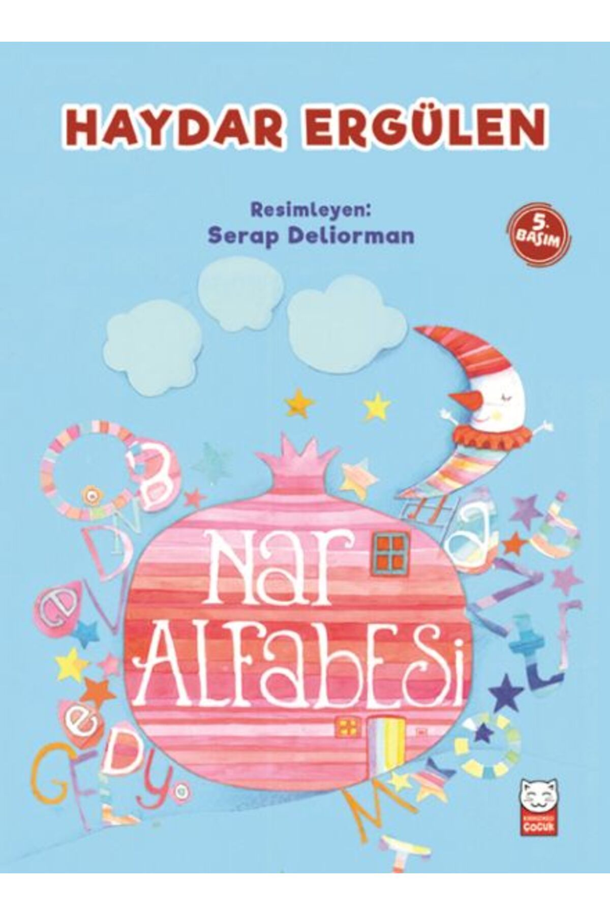 Kırmızı Kedi Çocuk Nar Alfabesi