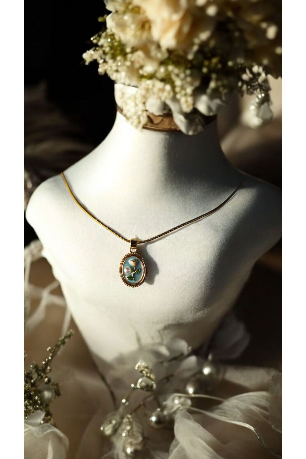 MIRADA JEWELRY Vintage Sanat Kolye Serisi: Secret Flora