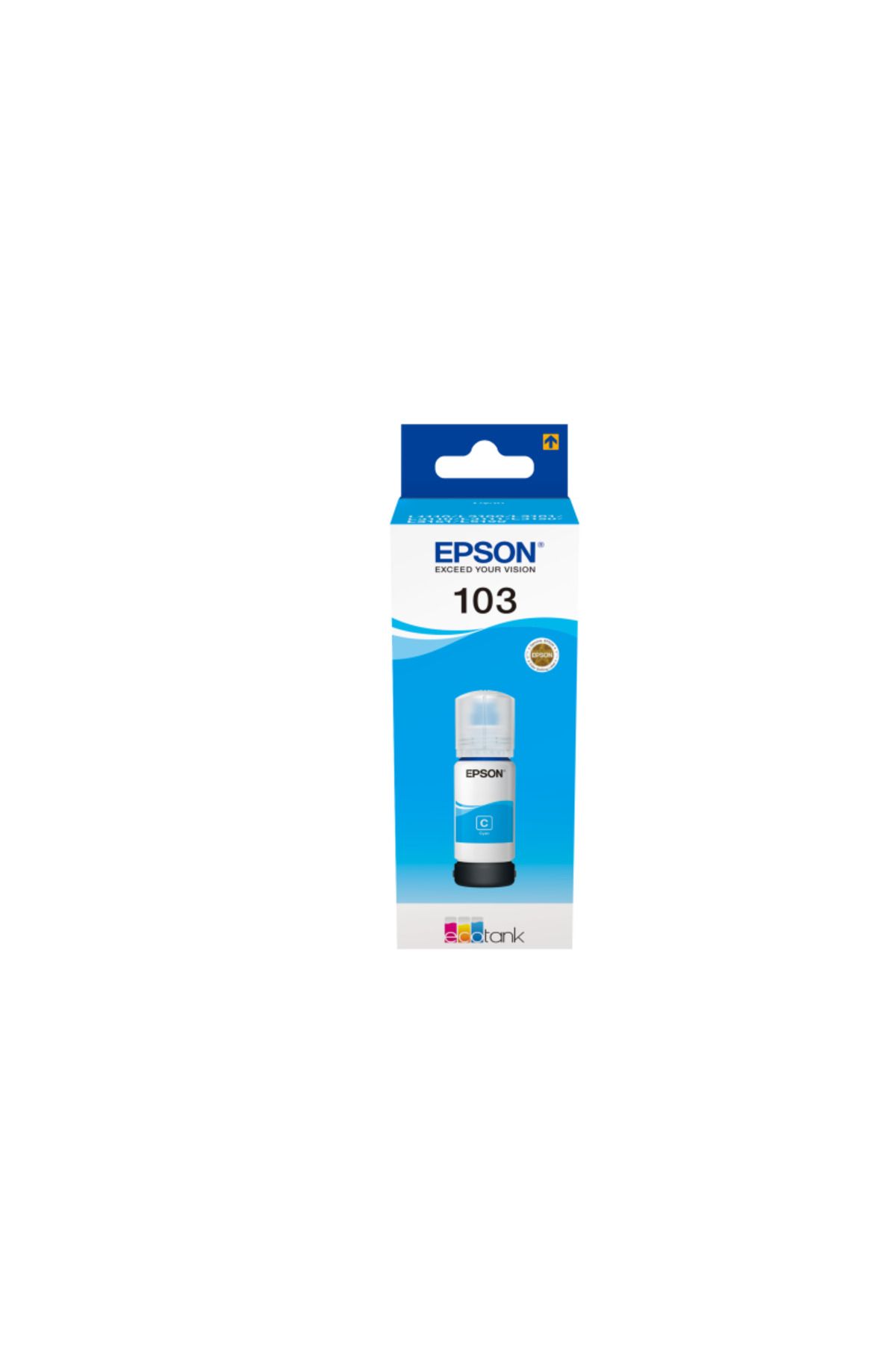 EPSON-Ink cartridge 103 ECOTANK, cyan, capacity 70ml, for L1110, L1110 CIS, L1110 MEAF, 2