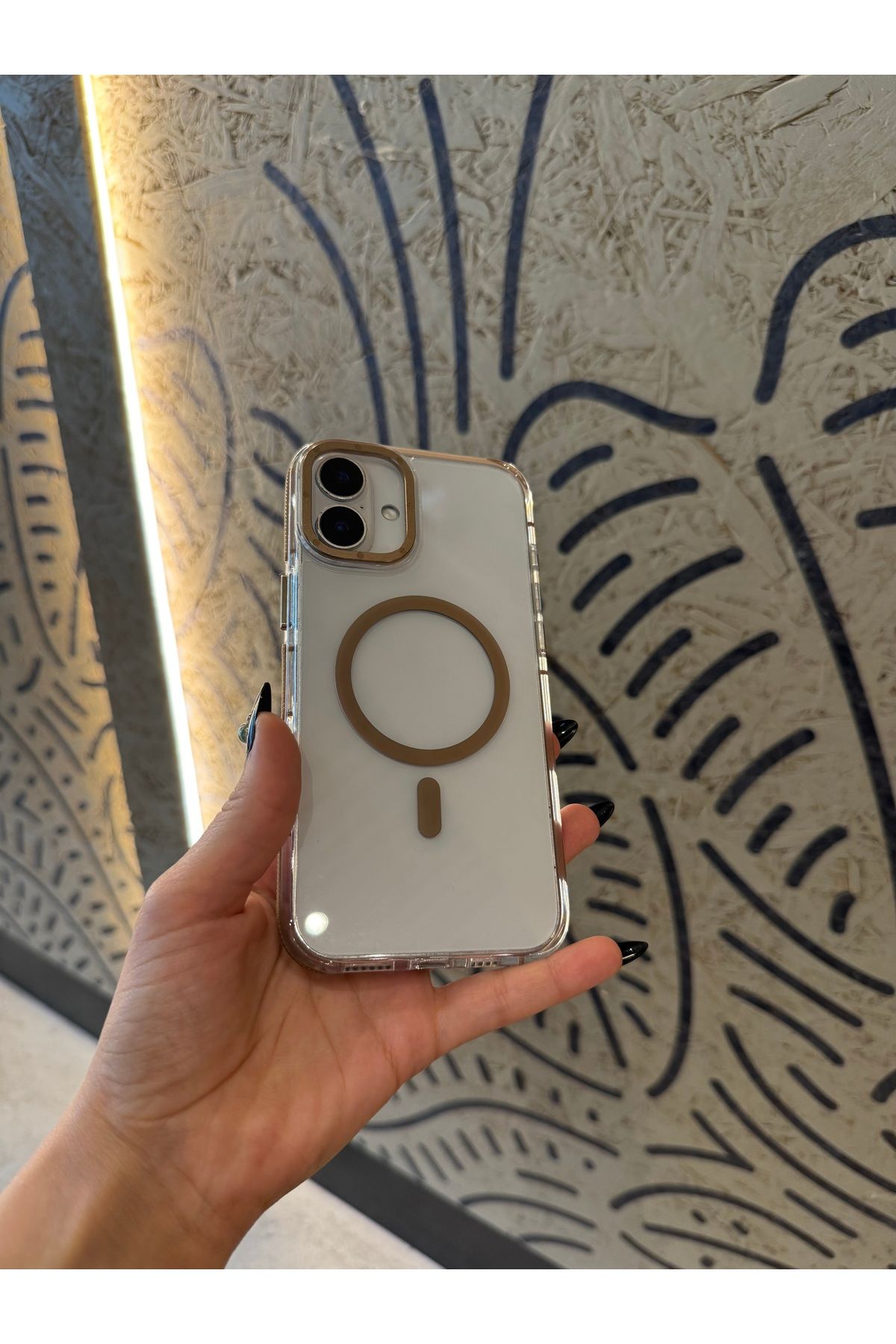 Mois Case İPhone 16 plus uyumlu Magsafeli kılıf