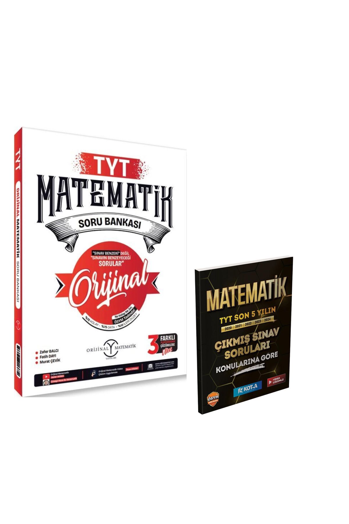 Orijinal Yayınları Orijinal Yayınları TYT Matematik Soru Bankası + Hediye