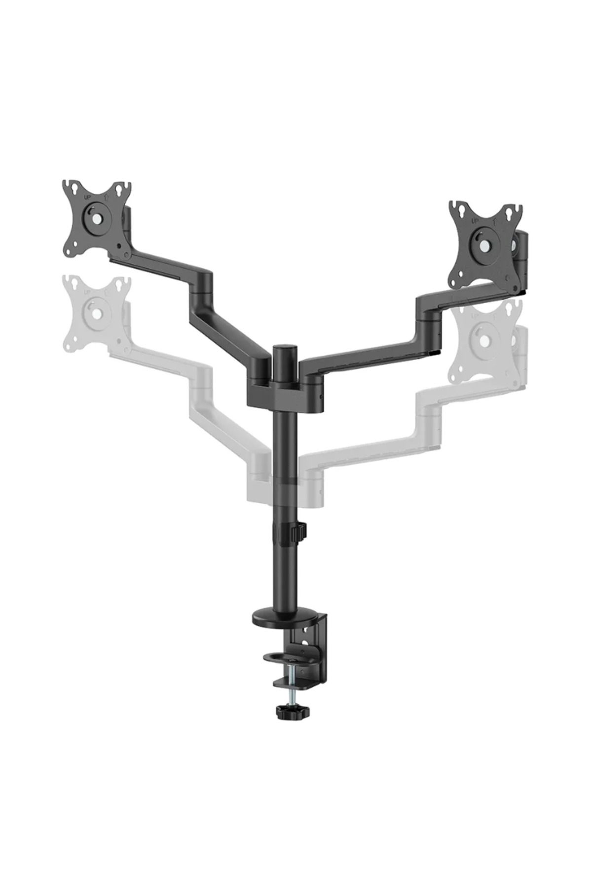 NEOMOUNTS-Double monitor arm DS60-425BL2; for displays with diagonals 17-27, pr system 2