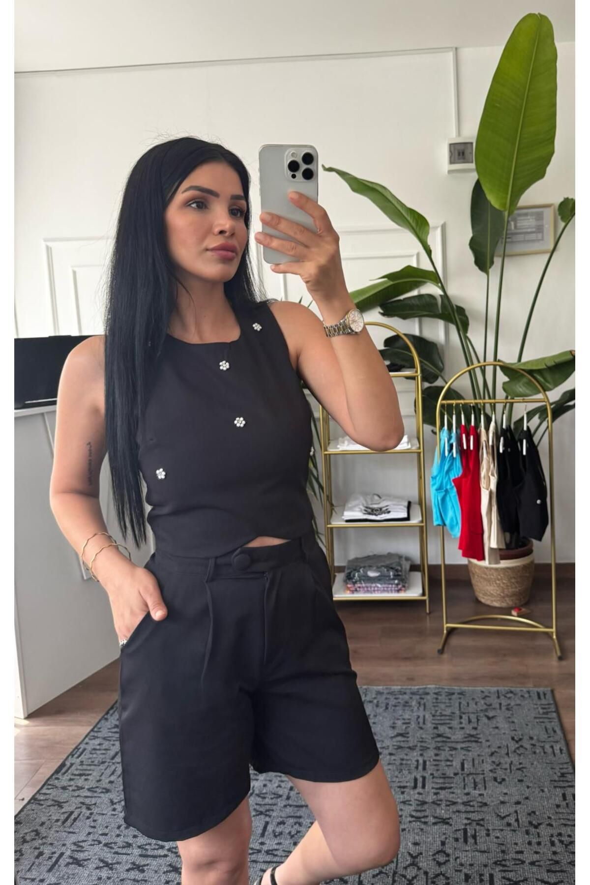 auraboutique Şortlu Takım