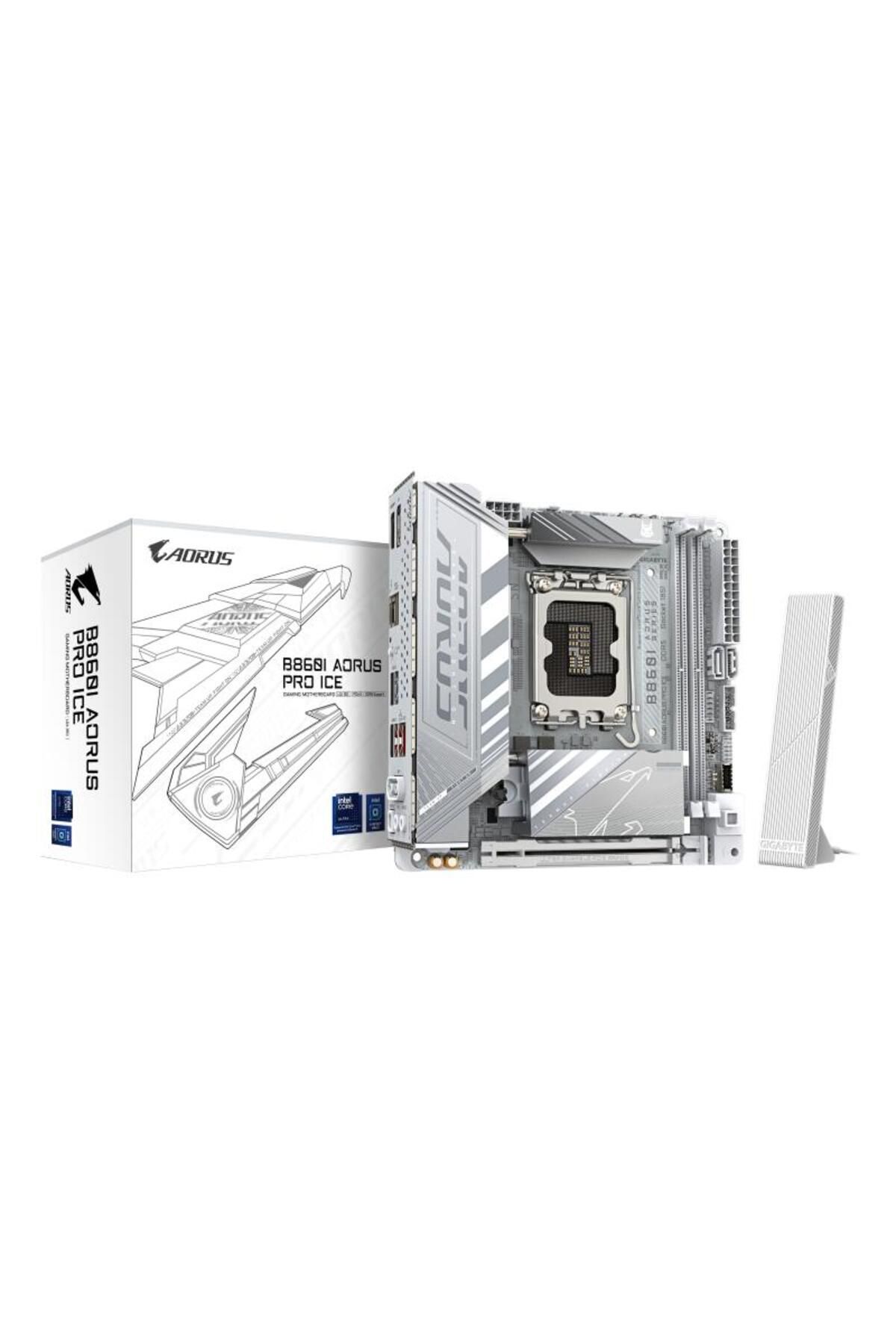 Gigabyte-Placa de Baza B860I AORUS PRO ICE LGA1851, 2x DDR5, 1x Intel Thunderbolt 1x DP 1x HDMI 2