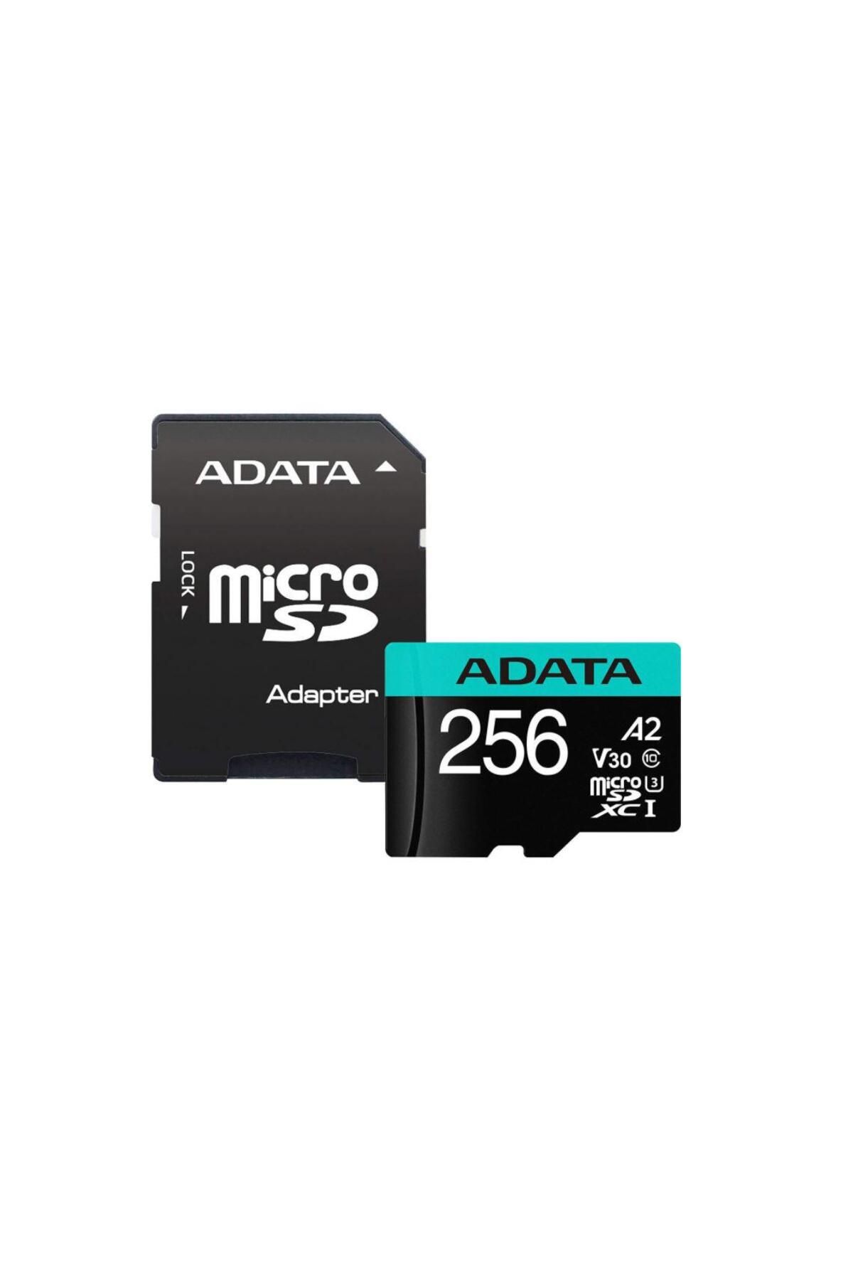 Adata-Card de Memorie MicroSDXC 256GB, Adaptor SD, Class 10 2